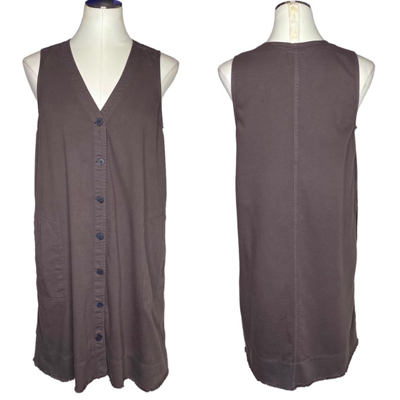 GAP Khakis Sleeves A Line Dress - Picture 10 of 10